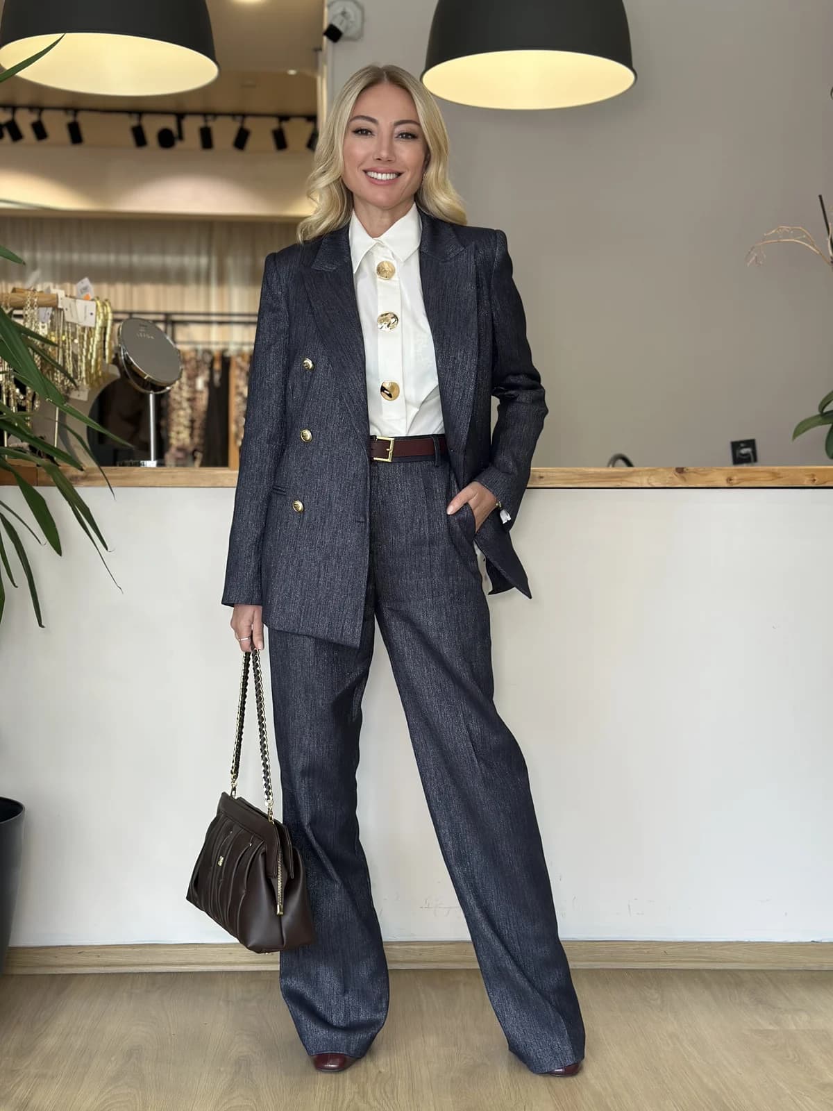 Fiona Denim Tasarım Pantolon