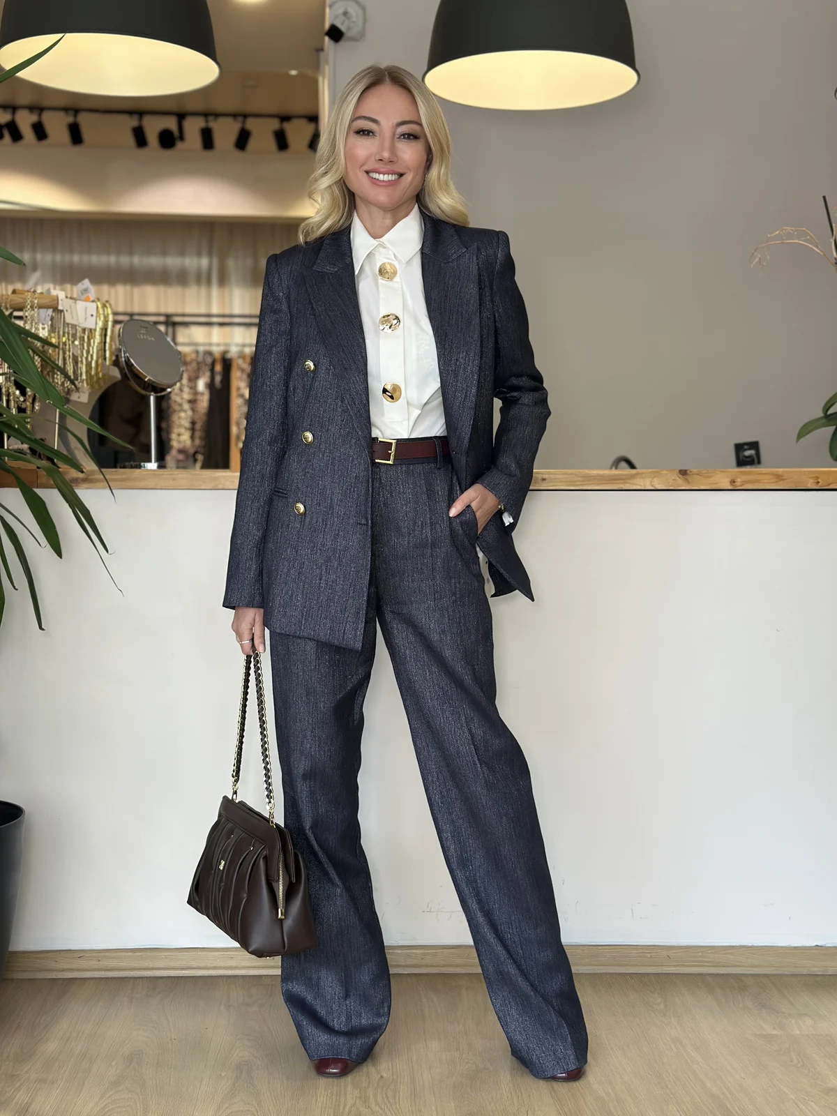 Fiona Denim Tasarım Pantolon - ₺4.639,99 | ASKI BOUTIQUE Balat Fiona Denim Tasarım Pantolon Pantolon | ASKI BOUTIQUE Balat