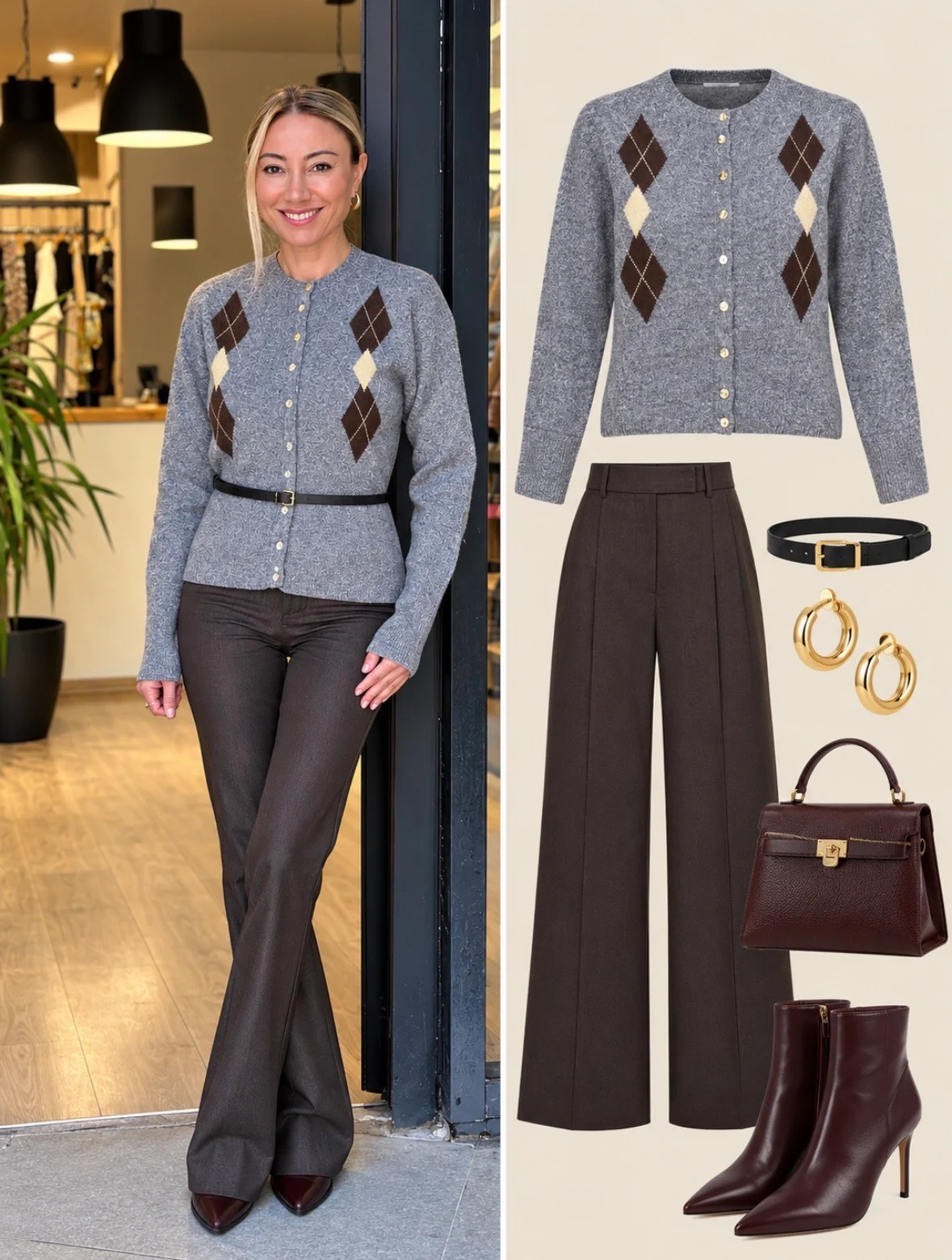 Fenty Kemer Detaylı Gri Hırka - ₺1.949,99 | ASKI BOUTIQUE Balat Fenty Kemer Detaylı Gri Hırka Hırka | ASKI BOUTIQUE Balat