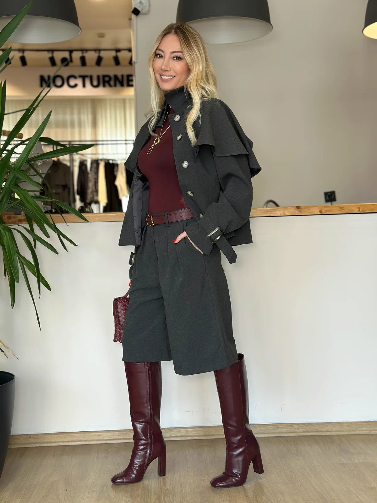 Antrasit Bermuda Şort Askı0019 - ₺1.102,49 | ASKI BOUTIQUE Balat Antrasit Bermuda Şort Askı0019 Şort | ASKI BOUTIQUE Balat