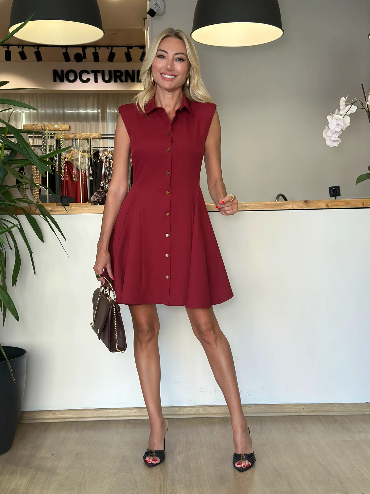 Bordo Volanlı Tasarım Elbise Askı00311 - ₺4.639,99 | ASKI BOUTIQUE Balat Bordo Volanlı Tasarım Elbise Askı00311 Elbise (Özel Butik Kumaş) - Butik Modeli | ASKI BOUTIQUE Balat