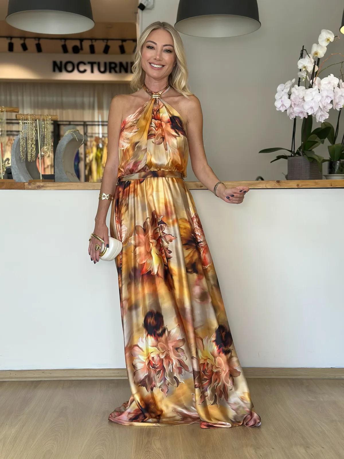 Sarı Tasarım Saten Elbise Askı00229 - ₺5.099,99 | ASKI BOUTIQUE Balat Sarı Tasarım Saten Elbise Askı00229 Elbise | ASKI BOUTIQUE Balat