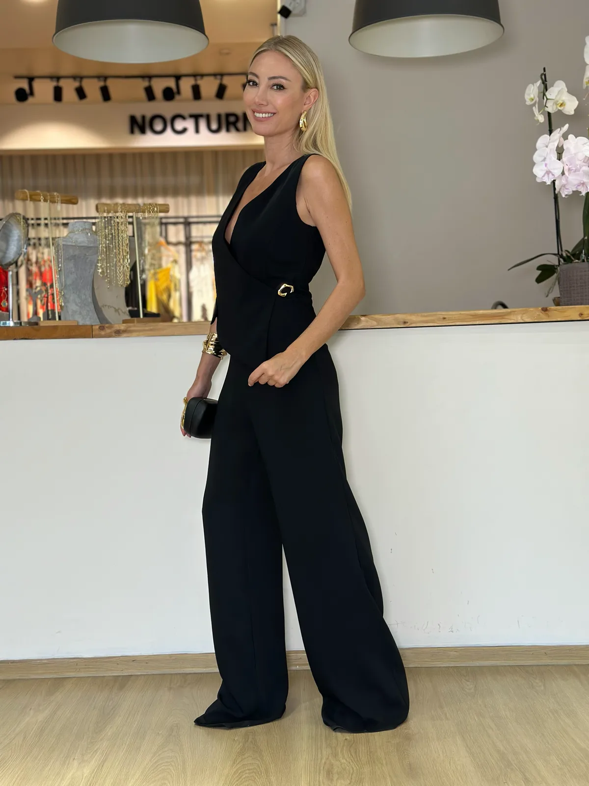 Siyah Tasarım Flora Tulum Askı00242 - ₺5.599,99 | ASKI BOUTIQUE Balat Siyah Tasarım Flora Tulum Askı00242 Tulum - Detay Görseli 3 | ASKI BOUTIQUE Balat